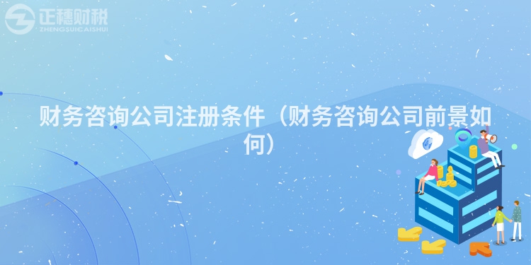 财务咨询公司注册条件(财务咨询公司前景如何)