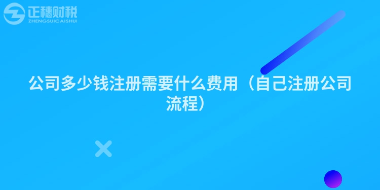 公司多少钱注册需要什么费用（自己注册公司流程）